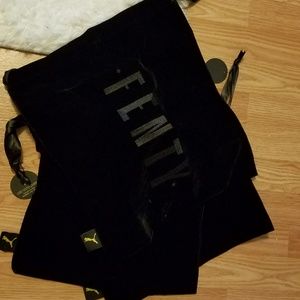 Black Fenty Puma Shoes dust bag!